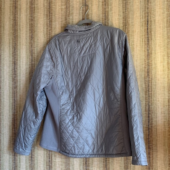 L.L Bean Size XL Women’s Jacket Coat Puffer Silver Outdoor Winter Regular - Picture 4 of 4
